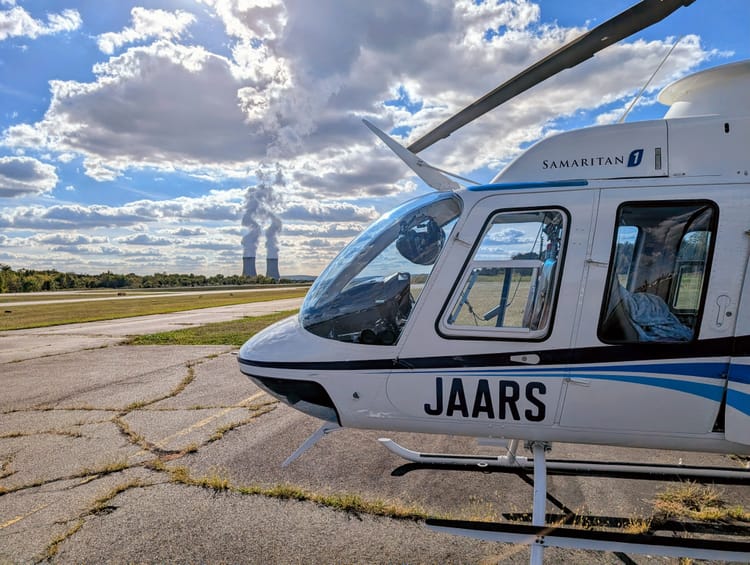 Taking The Helicopter to Franconia, PA